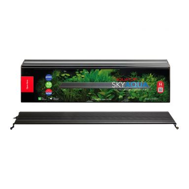 AQUATOP SkyAqua 12"-18" Bright Aquarium LED Light (W/RGB) with Multi-Mode Power Switch, SAQ-1218